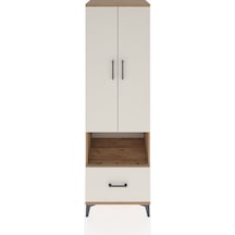Hyperion Dolap 3 Raflı Tek Çekmeceli Tek Askılı 60x44x195 Çam-aytaşı Atlas Çam