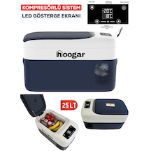Hoogar German 21-25 Lt Led Ekran Oto Karavan Tekne Tır Buzdolabı