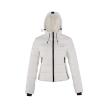 Lumberjack APRESKI COAT Kadın Mont 100559599BEYAZ Beyaz