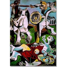 Cakasepetim The Rape Of The Sabine Women, By Pablo Picasso 2 Ahşap Mdf Tablo