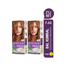 Intensıve 2'li Set 7.32 Bal Kumral Kalıcı Krem Saç Boyası Seti