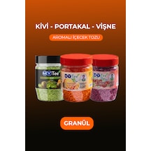 Mytee 3'lü Portakal - Kivi - Vişne Aromalı Granül İçecek Tozu 3 X 250gr 750 G