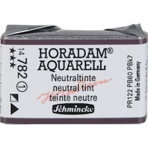 Schmincke : Horadam Aquarell Artist Sulu Boya : Tam Tablet : Seri 1 782 Neutral Tint