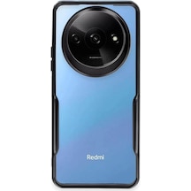 Newface Xiaomi Redmi A3 4g Kılıf Boyi Silikon Kapak - Siyah Mavi