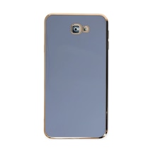 Samsung Galaxy J7 Prime Kılıf Volet Silikon - Mavi