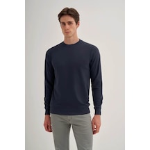 Cazador Slim Fit Lacivert Erkek Sweatshirt 56100