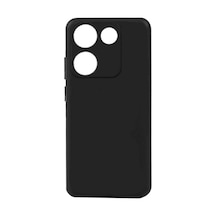 Zore Tecno Camon 20 Kılıf Ogaa Biye Silikon - Siyah