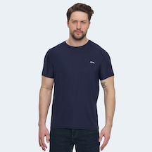 Slazenger VISHAL KTN Erkek  Lacivert Tişört