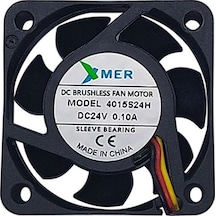 40x40x15mm 24V 0.10A 3P XMER FAN
