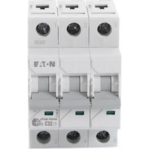 Eaton 194794 Minyatür Devre Kesici - 4,5ka - C Eğrisi - 3x32a