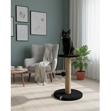 Reyo Pet Stepli Kedi Tırmalama Tahtası Siyah