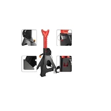 3 Ton Kriko Standı Araç Sehpası 2 Li Set Araç Altı Sehpa Seti