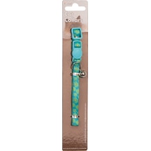 Muratech Eastland Klipsli Çiçek Baskılı Kedi Tasması 22-30c