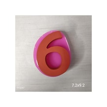 Yy2247 10cm Rakamlar 6 Silikon Kalıp