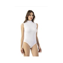 Kota 6184 Kadın Boğazlı Sıfır Kol Body 6 Adet 001