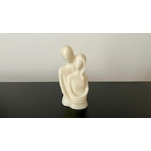Sonsuz Sevgi Dekoratif Obje Ev Dekorasyon 14cm Doğal Malzeme