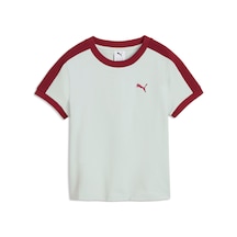 Puma T7 Kadın Dar Kesim Tişört 632129 29 Yeşil