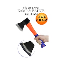 Fiber Saplı Kamp Baltası 600 Gr Profesyonel Nacak Kampçı El Baltası Odun Yarma Budama Kesme Doğrama Doğa Avcılık Outdoor Ekipmanları Ergonomik Kaymaz Fiberglas Saplı Mini Hafif Balta Takımı 600gr