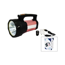2in1 15w Cob Led - 28led Şarjlı El Feneri - Projektör1000mt- Powerbank - Su Geçirmez 5570 Çok Renkli