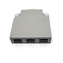 Beek Dın-ray İçin Sonlandırma Kutusu, 6 X Sc/duplex Coupler İçin Fiber Coupler Ve Pigtail Haricen Temin Edilir &lt Br&gt Beek Din Rail Distribution