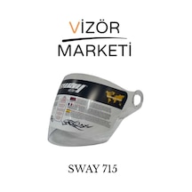 Sw 715 Şeffaf Kask Camı / Clear Vizör