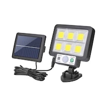 Jx-f72 Solar Panelli Hareket Sensörlü Üç Modlu Duvar Lambası