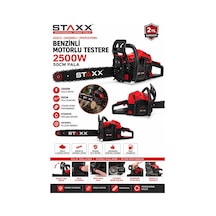 Staxx Power STKR900 Benzinli Motorlu Testere + Balta