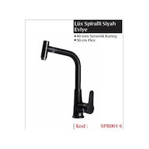 Gms Miray Mix Spiralli Eviye Bataryası Siyah Spr001-s Siyah