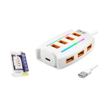 Hadron Hdx7036 Usb Hub 2.0 10-usb 1.2m Siyah