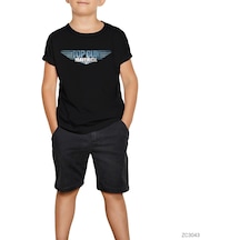 Top Gun Maverick Siyah Çocuk Tişört
