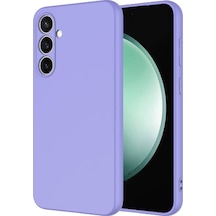 Nihcase Samsung Uyumlu Galaxy S23 Fe Kılıf Mara İçi Kadife Süet Lansman