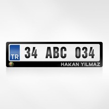 Kişiye Özel Isimli Alfa Romeo Logolu Plakalık 264845202
