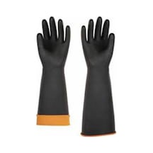 Kauçuk Asit Eldiveni Tırtıklı 30Cm 45Cm 60Cm