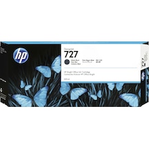 HP 727 C1Q12A 300 ml Mat Siyah DesignJet Mürekkep Kartuşu