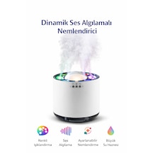 Dinamik Ses Algılamalı Led Işıklı Ultrasonik Nemlendirici 800 Ml