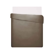 Linens Mix&match Pamuk Saten Tek Kişilik Nevresim Kılıfı Kahve