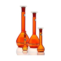Cam Balon Joje 1000 Ml - Amber - Class A - Plastik Tıpalı