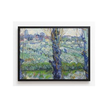 Van Gogh View Of Arles, Flowering Orchards Çerçevesiz Poster 30x42 Cm A3 Tablo Duvar Dekoru