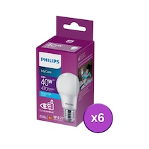 Tr Led 5-40w Ampul 6500k Beyaz Işık 6lı Genel