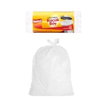 Küçük Boy Çöp Poşeti 30'lu 40x50 Cm, Sızdırmaz Ve Yırtılmaz, Ekonomik Küçük Boy Çöp Torbası, Geri Dönüştürülebilir Atık Torbası, Doğa Dostu, Sürdürülebilir, Güçlü Ve Dayanıklı Çöp Poşeti