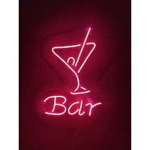 Bar Neon Tabela Kokteyl Neon Duvar Dekorasyonu Dekoratif Aydınlatma