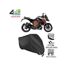 Ktm 1290 Super Duke Gt Motosiklet Brandası ( Kilit Uyumlu - Siyah