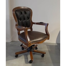 Byoguzfurniture Byoguzfurniture Ahşap Makam Yönetici Koltuğu