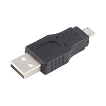 Rogfer Usb A Erkek - Mikro Usb 5 Pin Erkek Adaptör Siyah - Diğer