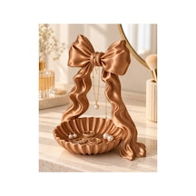 Sovia Fiyonk Detaylı Takı Standı Bronz