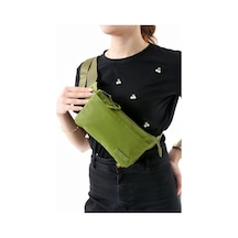571 Collections Çok Cepli Bel Çantası Unisex Açık Yeşil Model: 571-13-9r Açık Yeşil