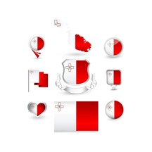 Malta Sticker Set