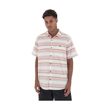 Hurley Hurley Oao Lido Stripe Erkek Bej Gömlek Bon