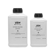 VRM Şeffaf Epoksi Döküm Reçinesi 5 KG