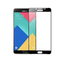 Samsung Galaxy C7 Pro Kırılmaz Cam Nano Tam Kapatan Fiber